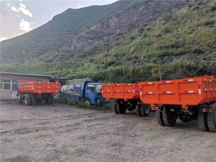 矿用四不像车 湿式制动井下运输车 四不像矿车制动系统详细说明